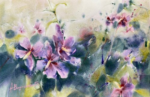 Hibiscus 3 by Anna Boginskaia