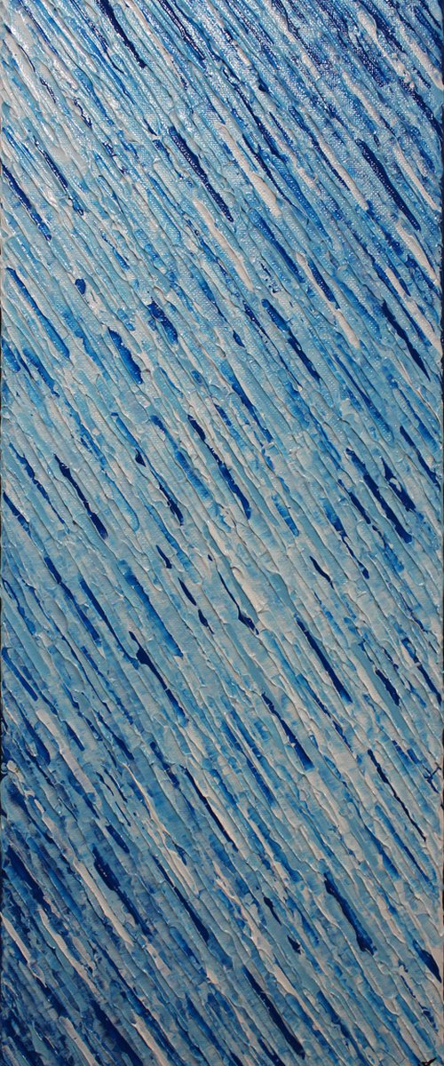 White blue ocean knife texture by Jonathan Pradillon
