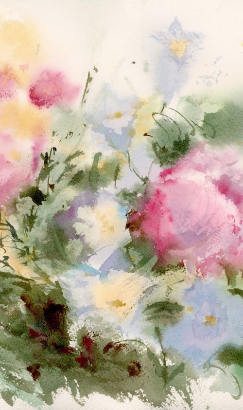 Peonies Bouquet by Olga Koelsch
