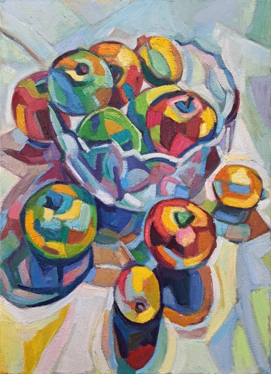 Still life with apples, 1