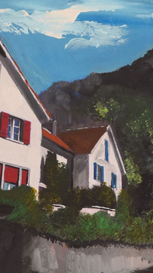 Lichtenstein, Houses by Andrew  Reid Wildman