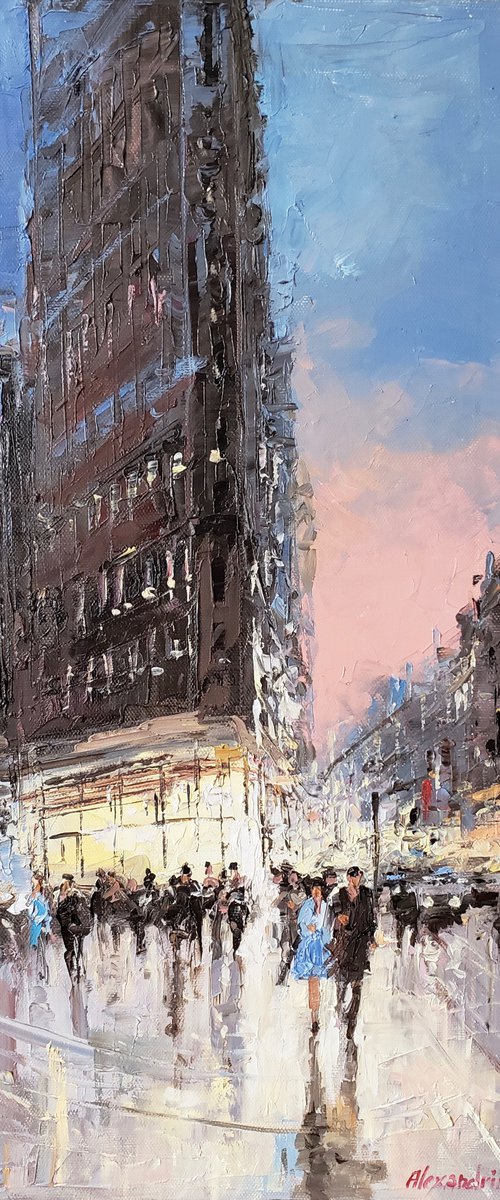 CITY LIGHTS #156. by Irina Alexandrina