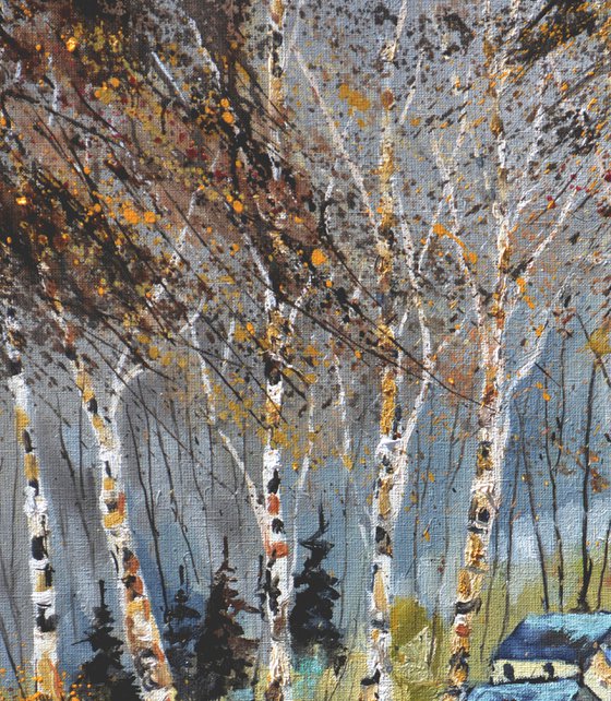 Windy autumn