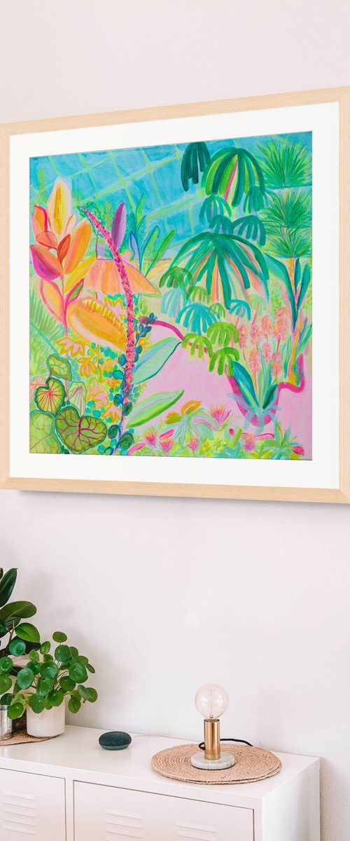 Inflorescence Immersion print by Kathryn Sillince