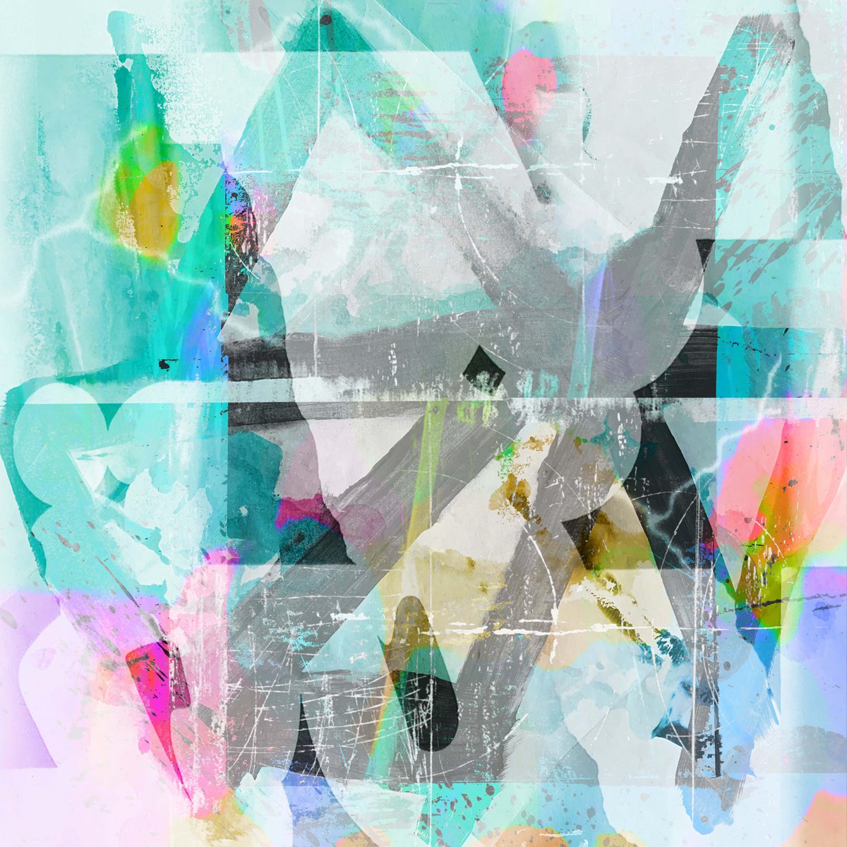 Glass Rainbows By The Most Active, 17 X 17, Artwork For Sale On Artfinder