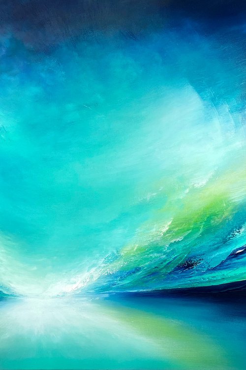 Sapphirine Lake by Paul Kingsley Squire