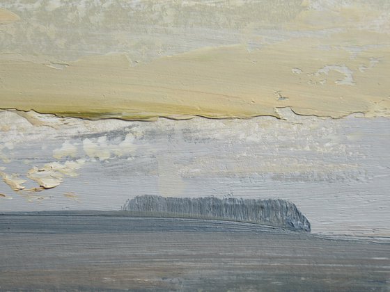 Jurassic Coast oil Sketch