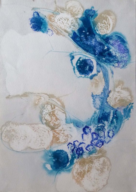 The Floral Abstract, 29x41 cm - ESA12