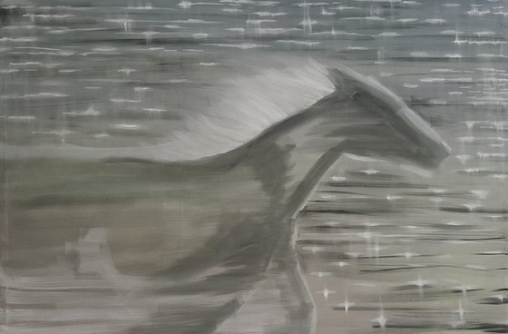 White Horse in the Mist