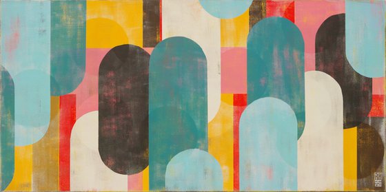 Traffic Pink Landscape