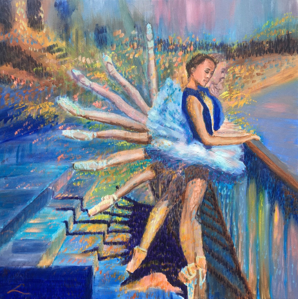 Ballet Unity By Elena Sokolova, 24 X 24, Artwork For Sale On Artfinder