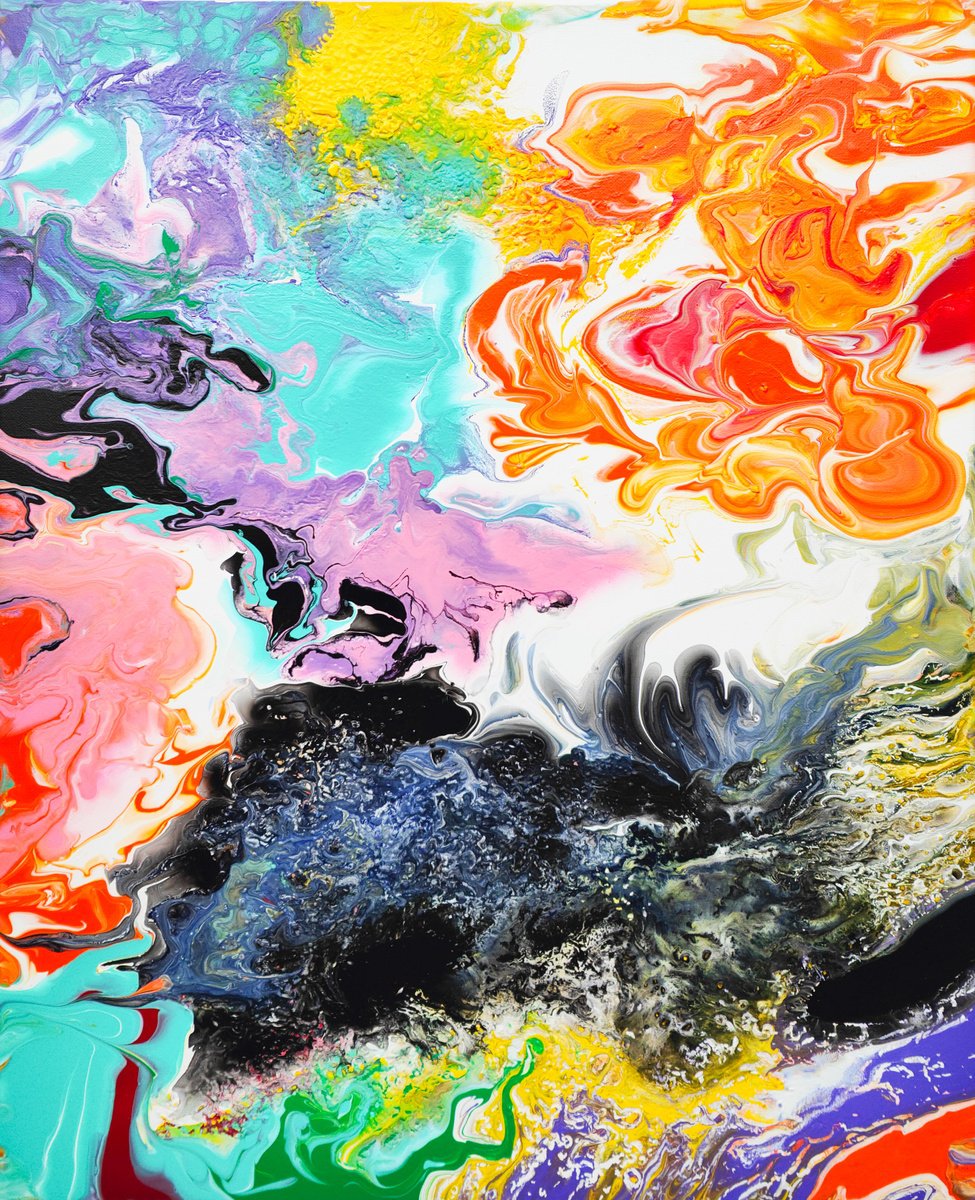  Flow Of Life By Viet Ha Tran, 20 X 24, Artwork For Sale On Artfinder