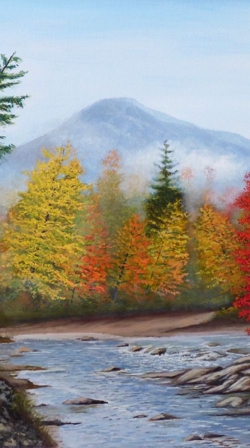 Autumn in Vermont by Gilbert Lessard