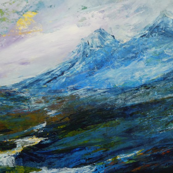 Scottish Autumn Highland Snow