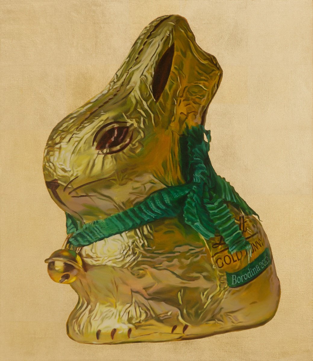 Photorealistic Oil Painting , Easter Idol (Iii) By Anastasia Borodina, 26 X 30, Artwork For Sale On Artfinder