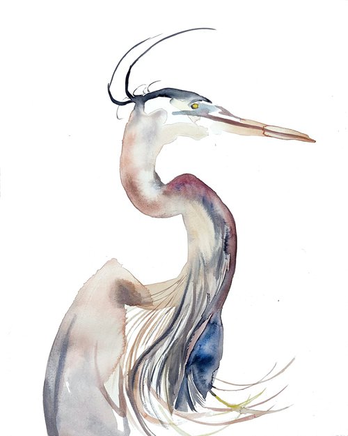 Heron No. 16 by Elizabeth Becker