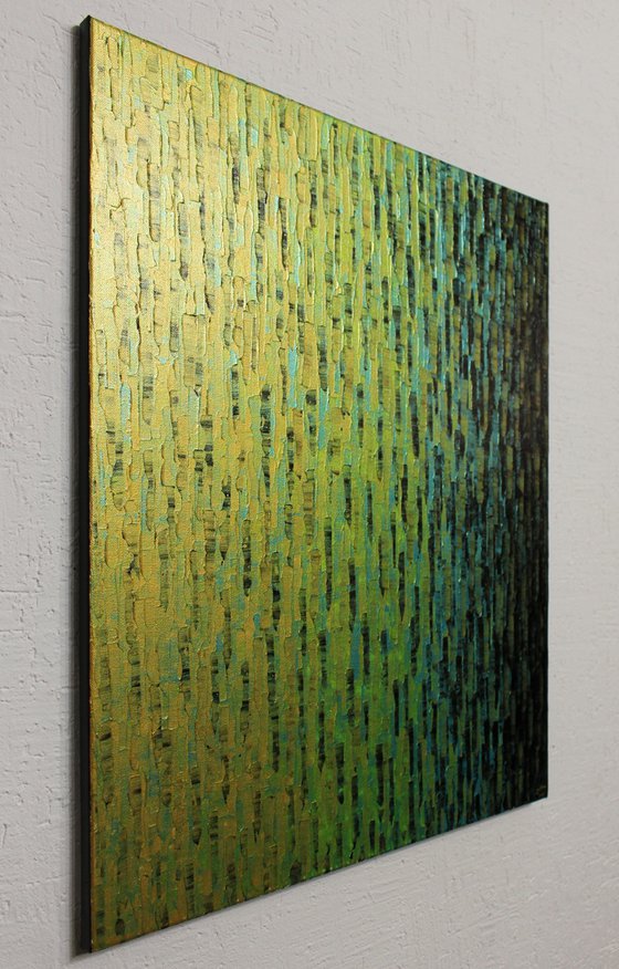 Gold-green-blue gradient