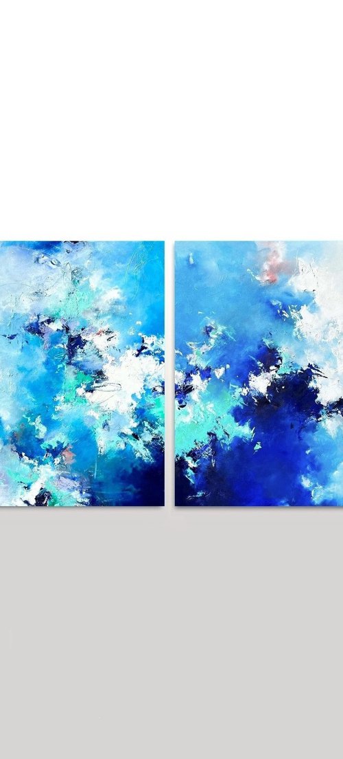 Marsh Song Diptych by Nicholas Kriefall