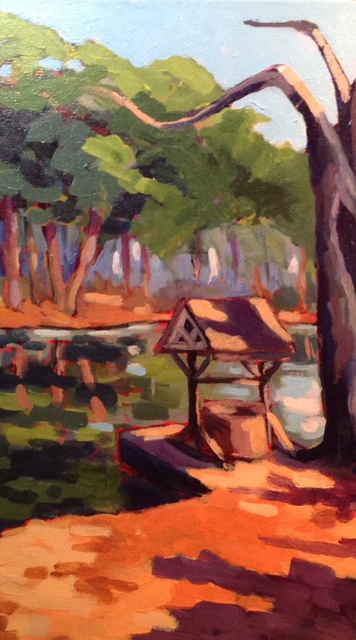 Wishing Well, Scotsdale, Ontario by Edward  Abela