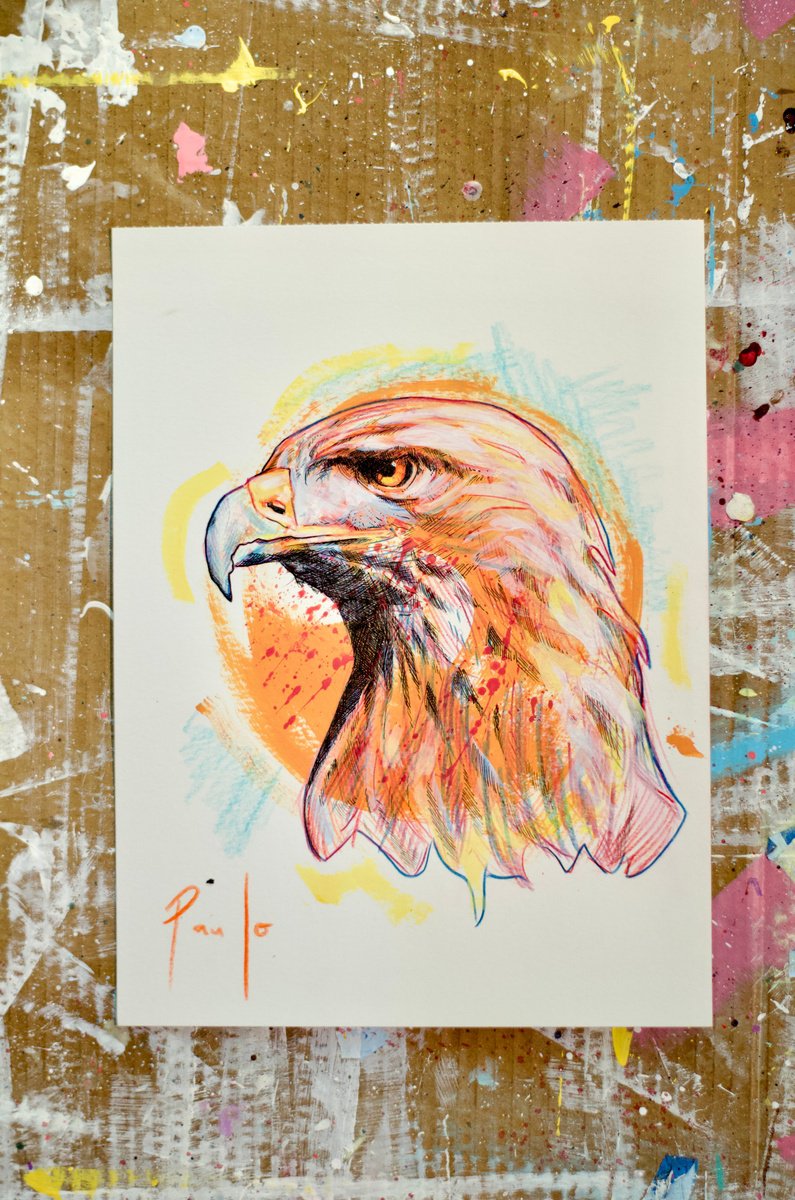 Golden eagle by Paul Ward