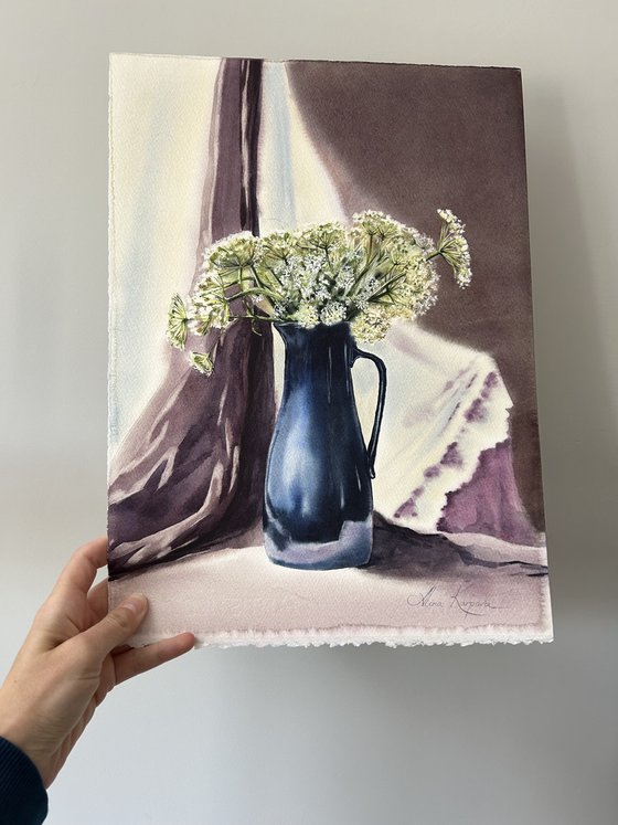Still life with wild flowers