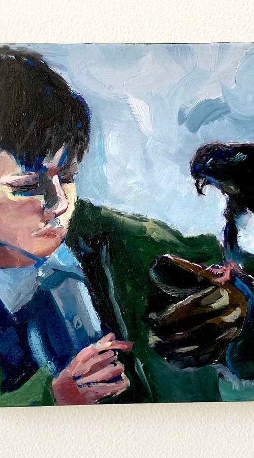 Boy and Bird by Sarah Bale