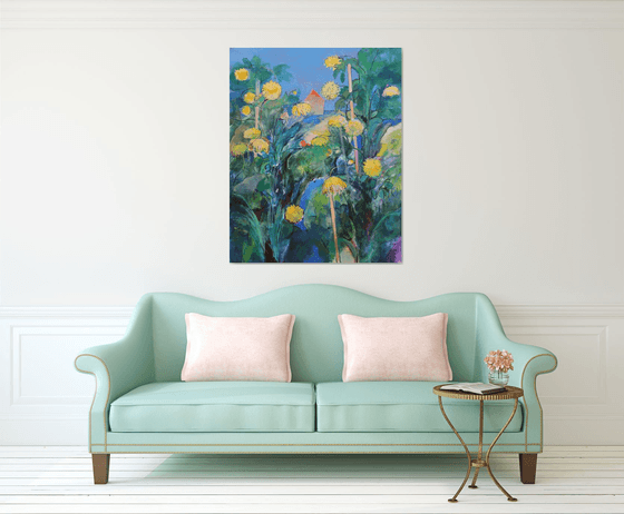 yellow flowers