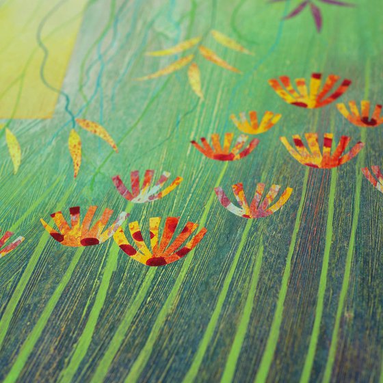 Weeping Willow with Dove