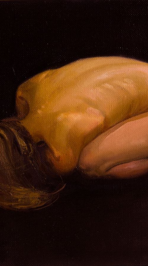 Naked girl. H by Sergey Kostov