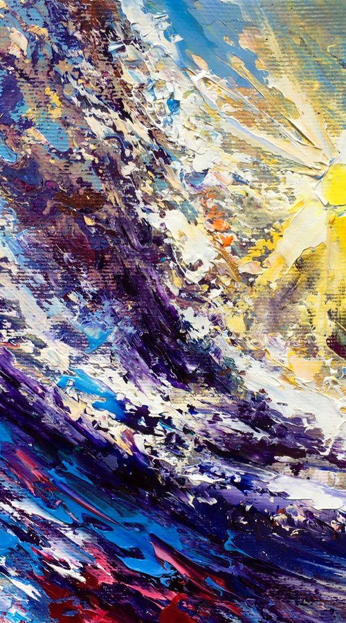 Light wave by Olena Romanenko