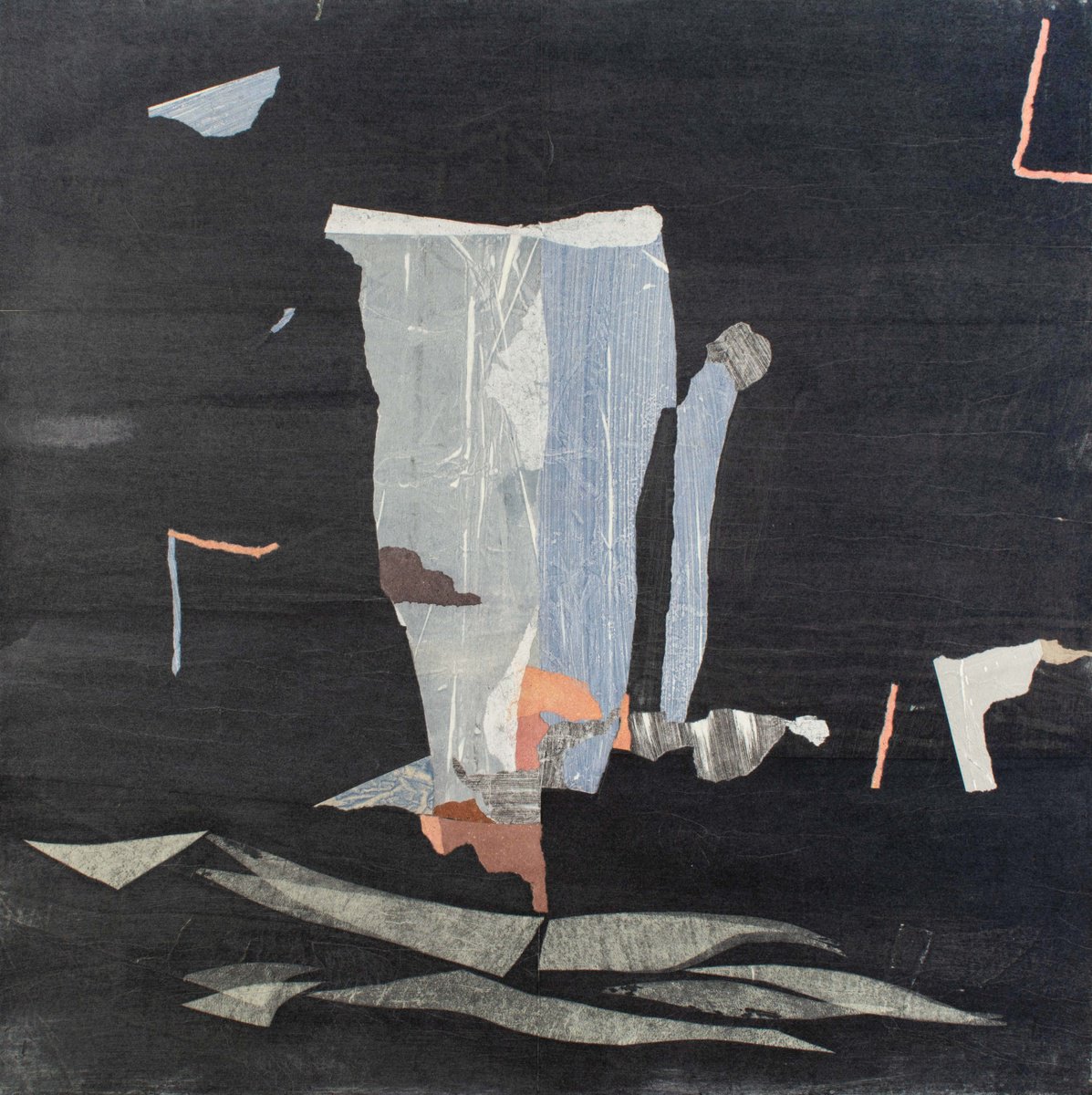 Abstract Painting By Trayana Panayotova, 26 X 26", Somewhere I, Original Artwork