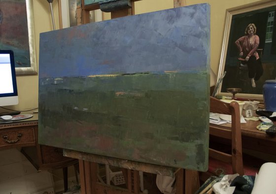 Abstract 'Fields at Amberley'