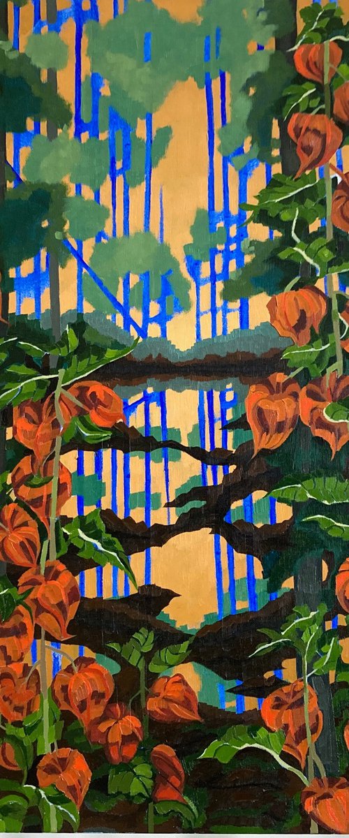 Chinese Lanterns by Tarja Laine