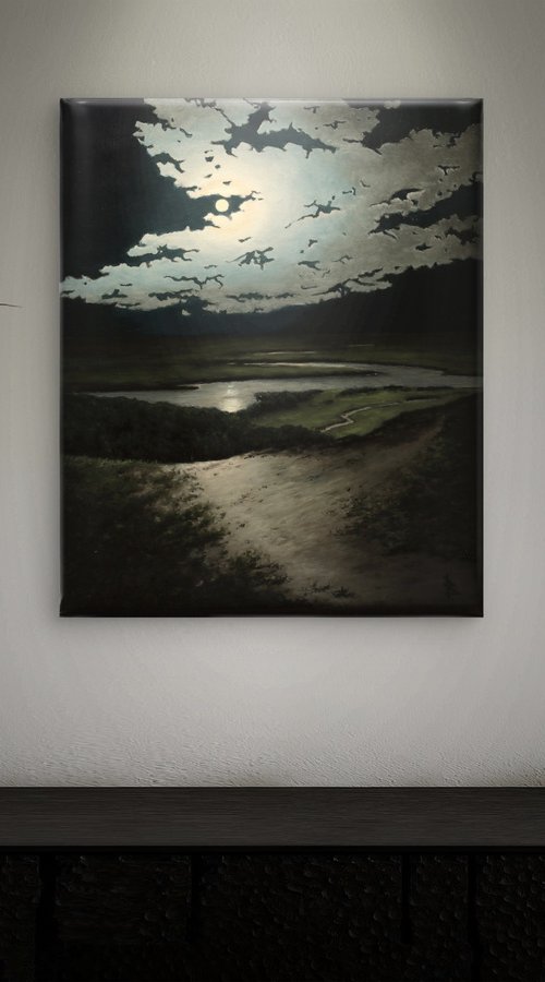 Night Life of Clouds by Oleg Baulin