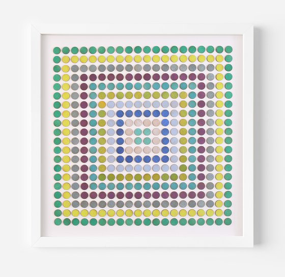 Concentric Squares Green