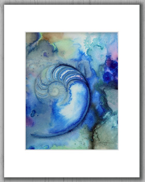 The Gifts From Nature 20 -  Mixed Media Abstract Painting by Kathy Morton Stanion