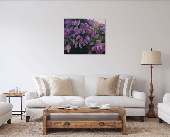 Lilacs Fading Into Light