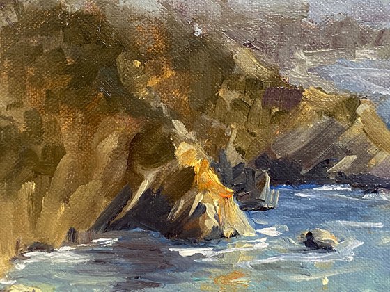 Big Sur Plein Air Seascape