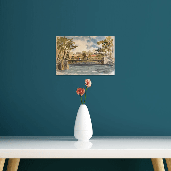 A Bridge in Amsterdam. 7