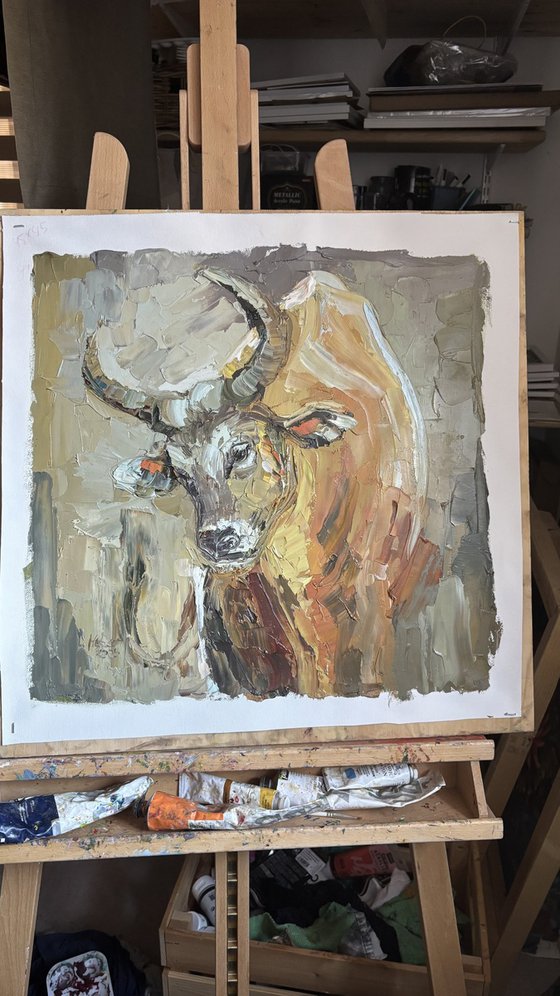 Golden cow