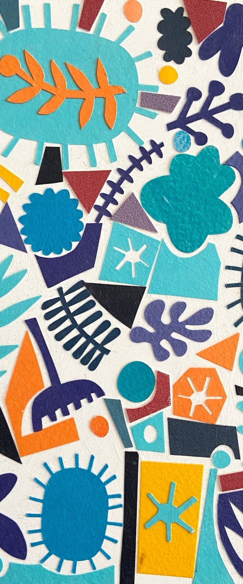 Inlay Collage by Caroline  Rees