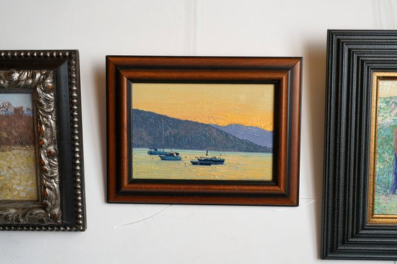 Sunrise. Yachts. Turunc