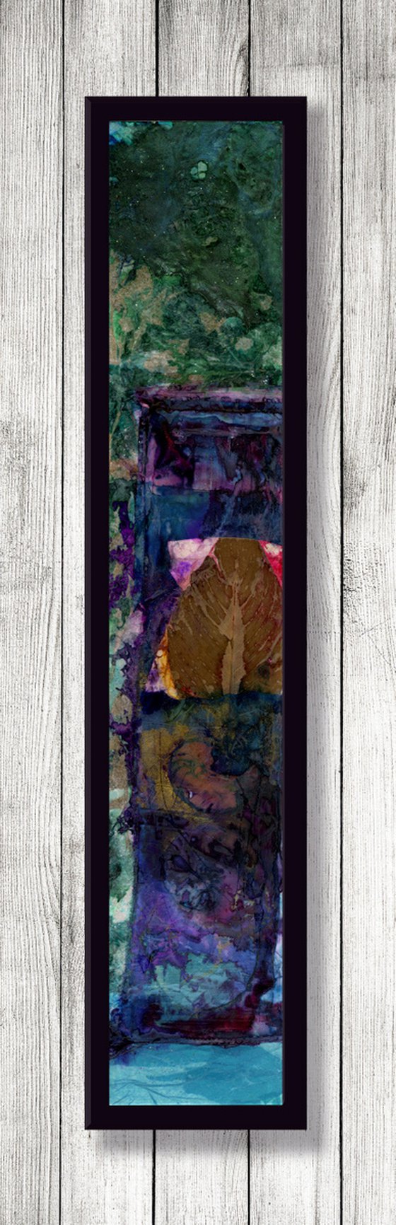 Nature's Abstraction -  Mixed Media Art by Kathy Morton Stanion