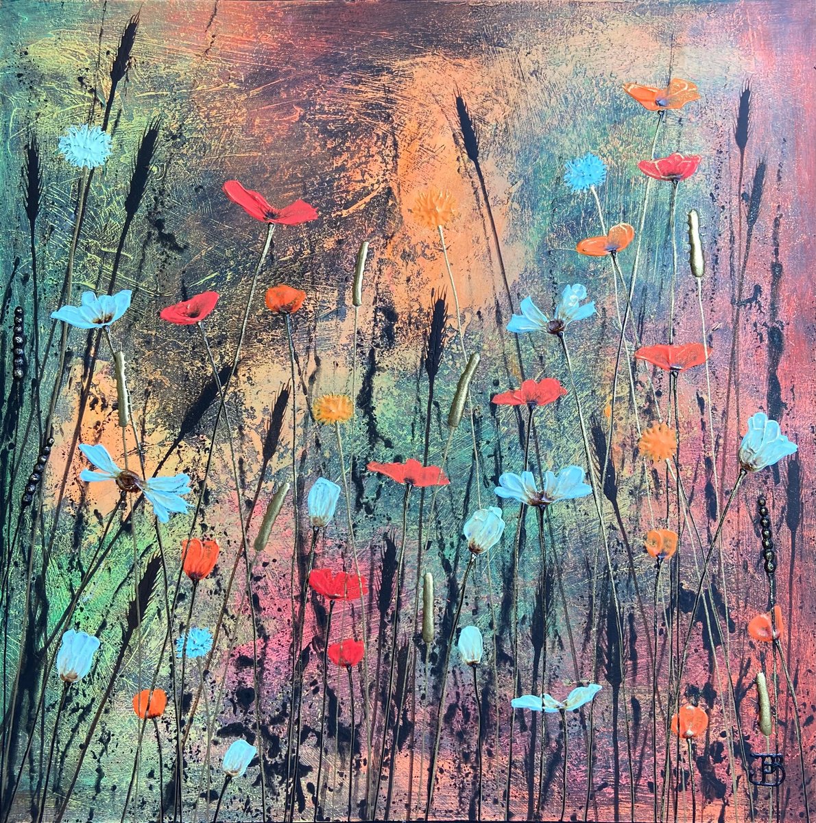 Miniature Meadow 2 by Jo Starkey