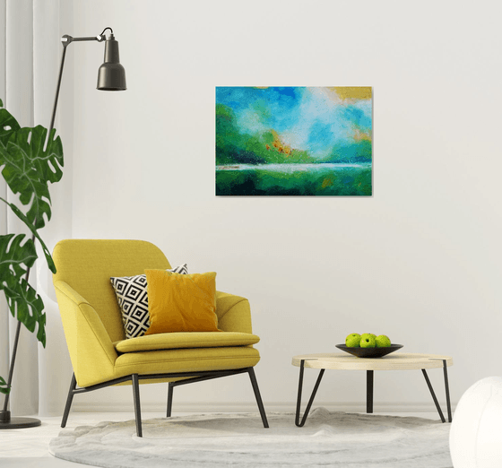 After rain (100x70cm)