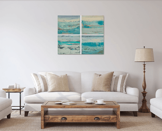 Four emotional seascapes