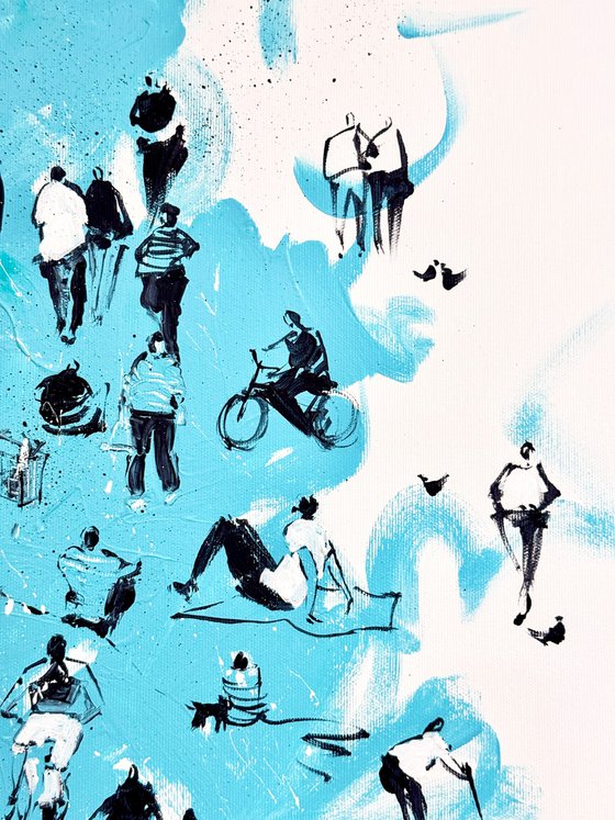 Everyone does their own thing Painting