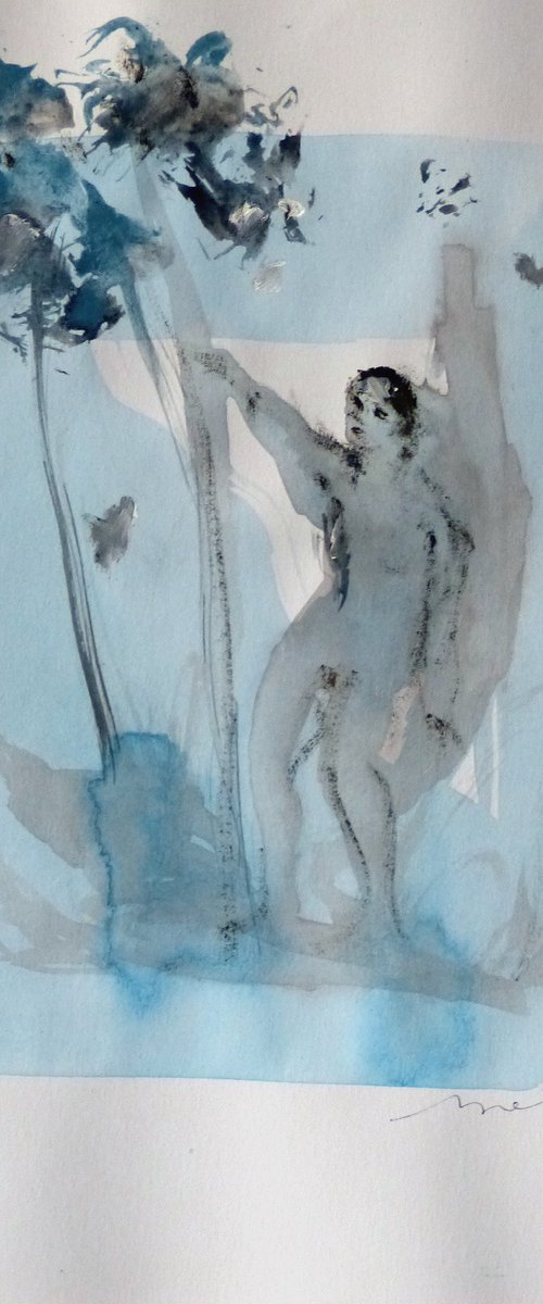 The Woman In The Garden by Frederic Belaubre
