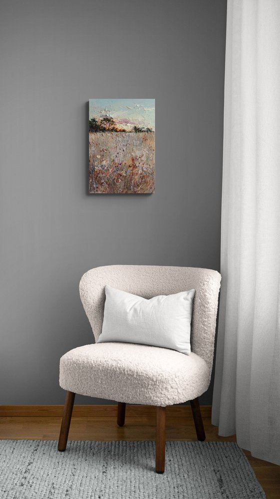 Evening Wildflower Field