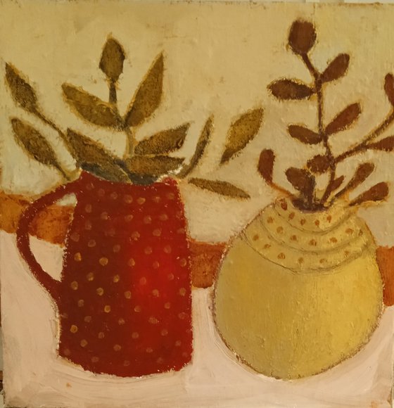 Red Spotty Jug